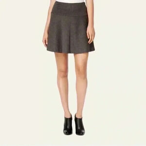 KENSIE Womens‎ Gray Above the Knee A-Line Skirt, Sz L
